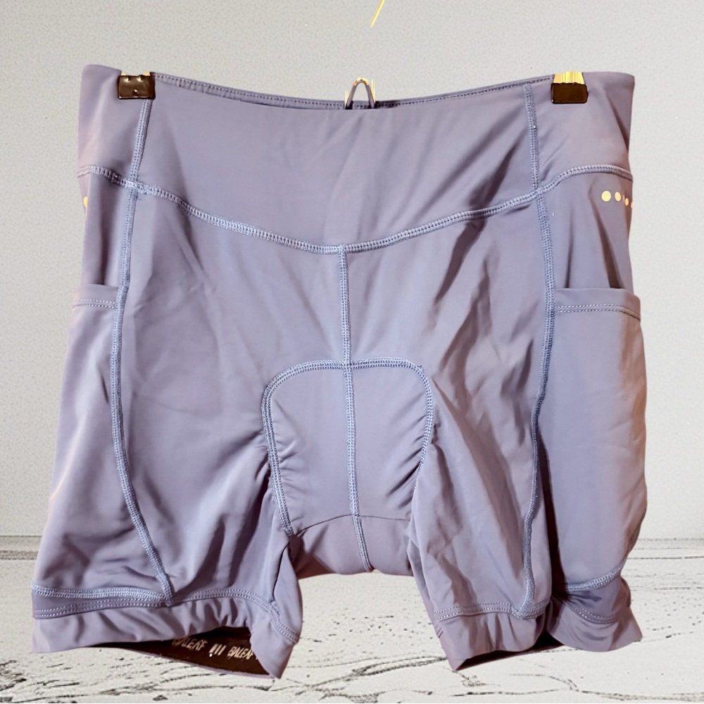 Blue Padded Cycling Shorts
